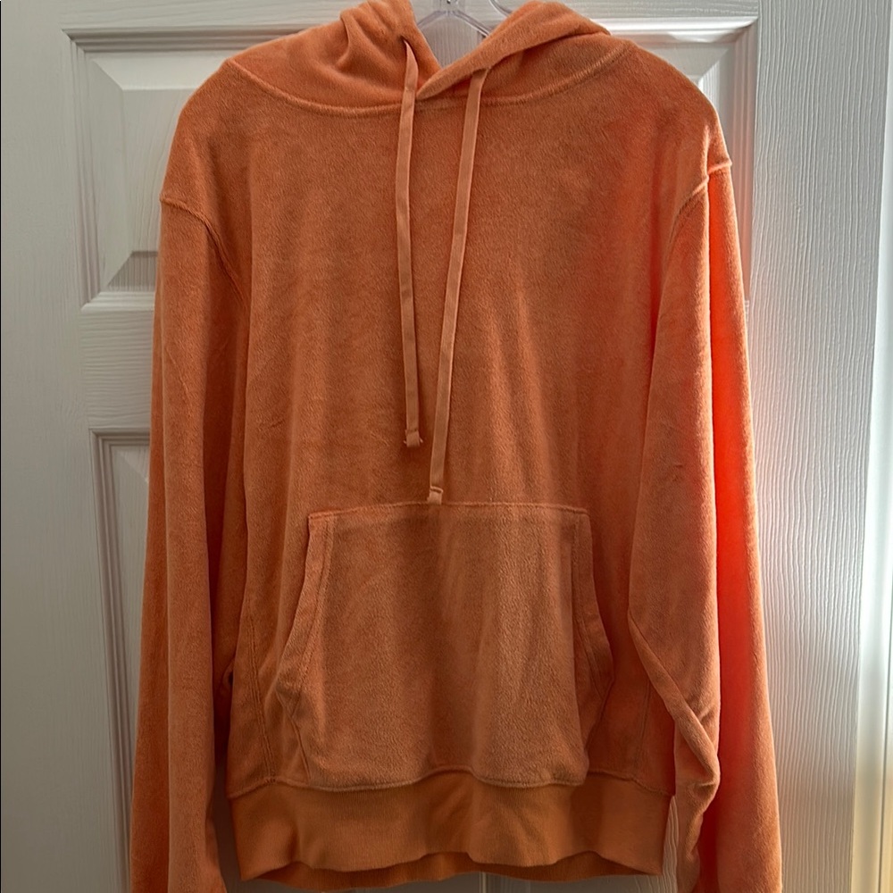 Reflex Orange Terry Hoodie